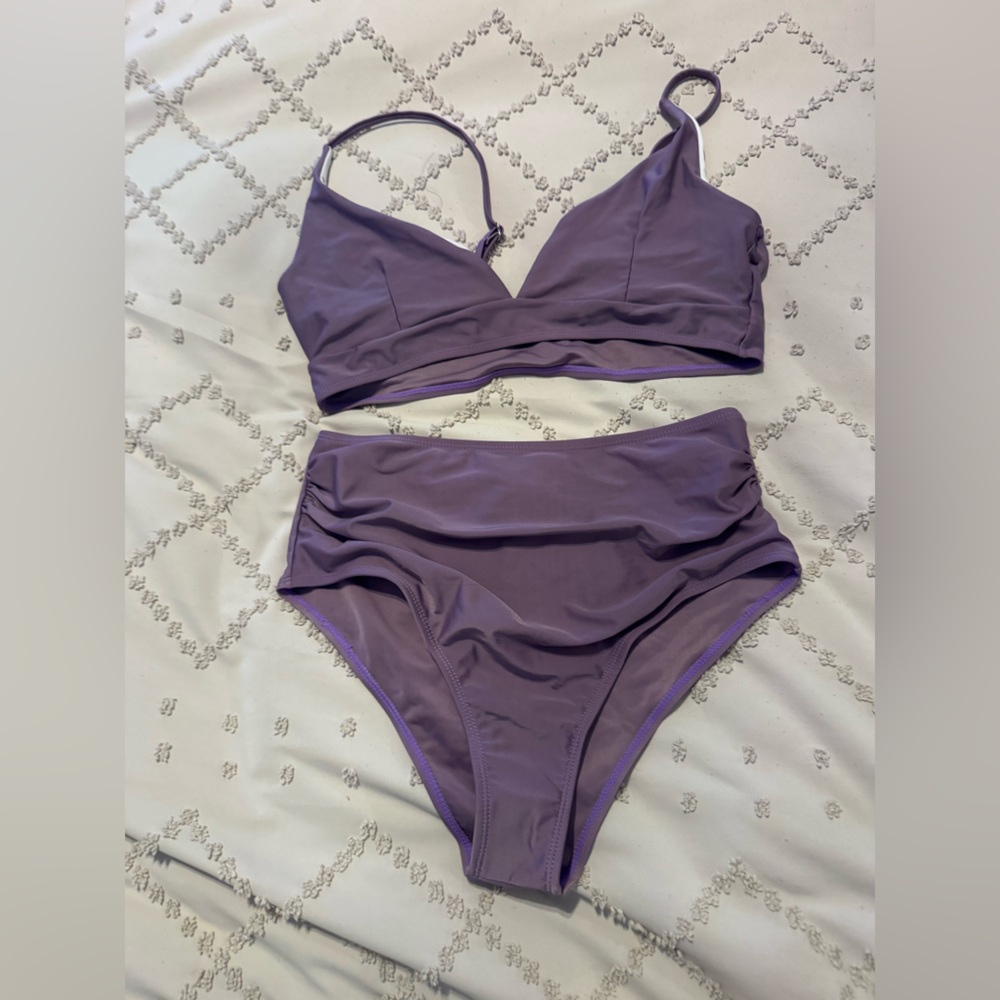 SHEIN Lavender Swimwear